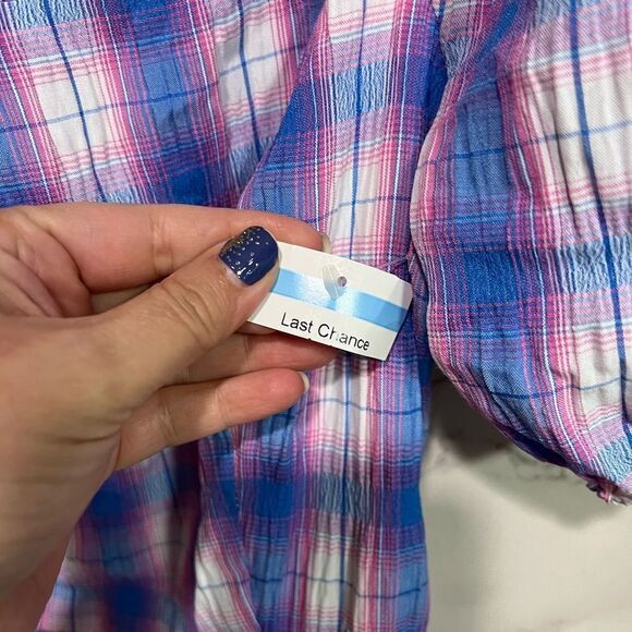 Bb Dakota - Plaid With My Heart Dress in Multi Size M - Picture 4 of 10